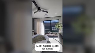 Ultimo design del guardaroba per la camera da letto