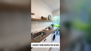 Progettazione della stanza della biancheria