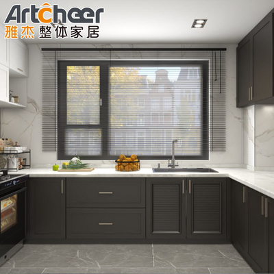 comprare Armadio di cucina modulare a colori personalizzati per la personalizzazione di tutta la casa in Australia fabbricazione online