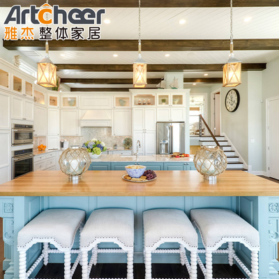comprare Armadi da cucina in legno massello modulare importati dalla collezione Artcheer's Modern Stylish fabbricazione online