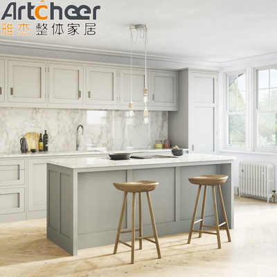 comprare Armadi da cucina in stile americano con colore personalizzato e carcassa in compensato fabbricazione online