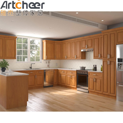 comprare Modulo modulare Legno massello Modern Shaker Cabinets Tradizionale Per Case Moderne fabbricazione online
