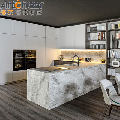 comprare Mobili da cucina in colore personalizzato in forma di L fabbricazione online