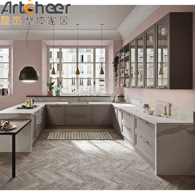 comprare Armadi in stile italiano Armadi da cucina in legno massello con materiale di grado E1 e originale fabbricazione online