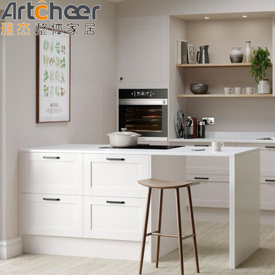 comprare Moderni e eleganti armadi da cucina in legno massello in stile americano con dimensioni personalizzate fabbricazione online