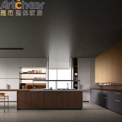 comprare Arredamento di cucina italiano design moderno finitura di alta qualità con lacca e laminazione fabbricazione online
