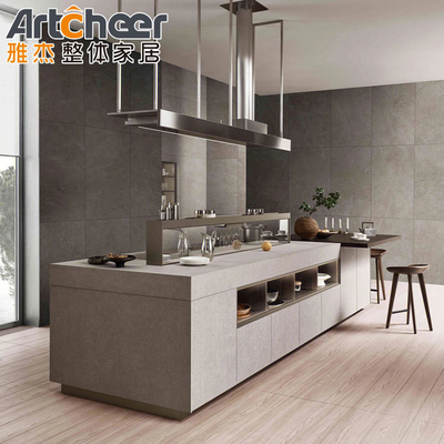 comprare Arredamento da cucina a colori personalizzati angolo cieco organizzatore in legno di quercia bianco fabbricazione online
