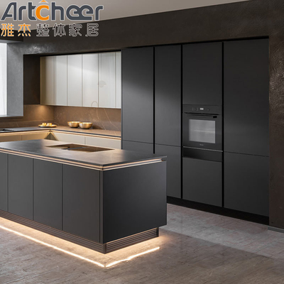 comprare Lampada a pendente a LED in colore grigio per l'isola di cucina e il tavolo centrale stile italiano moderno fabbricazione online
