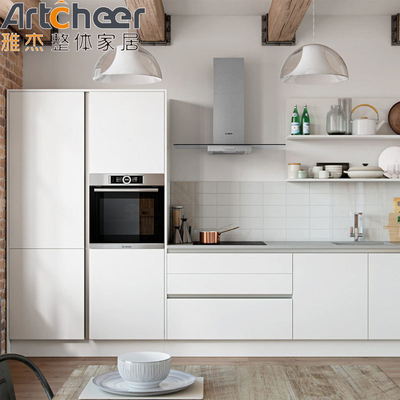 comprare Armadio di cucina moderno robusto e elegante con lacca o finitura durevole fabbricazione online