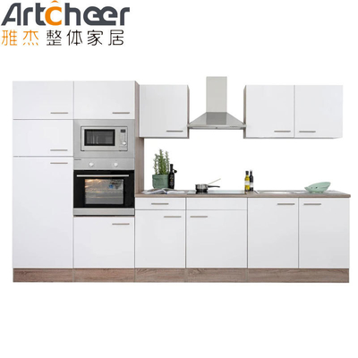comprare Materiale porta MDF Armadio di cucina moderno con alta unità armadio e accessori rice box fabbricazione online
