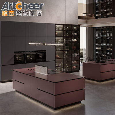 comprare Isola di cucina personalizzabile con mobili moderni italiani e finitura in lacca fabbricazione online