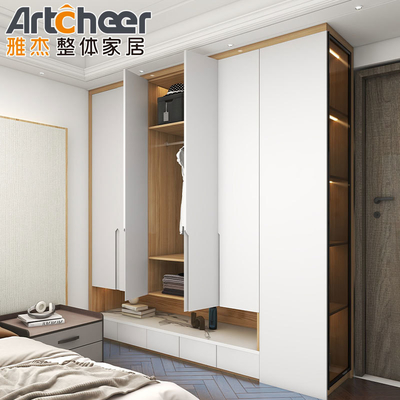 comprare Modern Mdf Walk In Closet Wardrobe l'aggiunta perfetta ai mobili della vostra camera da letto fabbricazione online