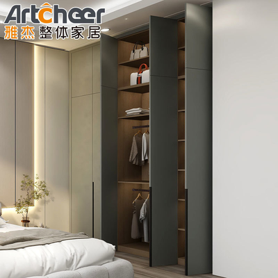 comprare Moderno elegante customizzato armadio in legno e completo walk in closet set fabbricazione online