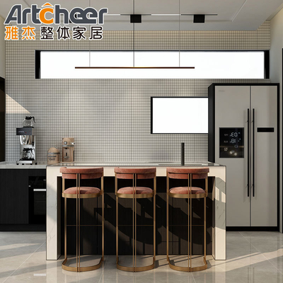 comprare Disegno di armadietto da cucina a forma di C per mobili domestici fabbricazione online
