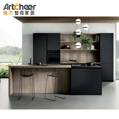 comprare Unità di cucina in stile scandinavo Set di design moderno e dimensioni personalizzate fabbricazione online