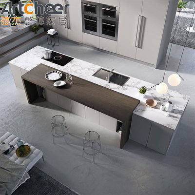 comprare Arredamento di cucina moderno in legno compensato di design italiano fabbricazione online