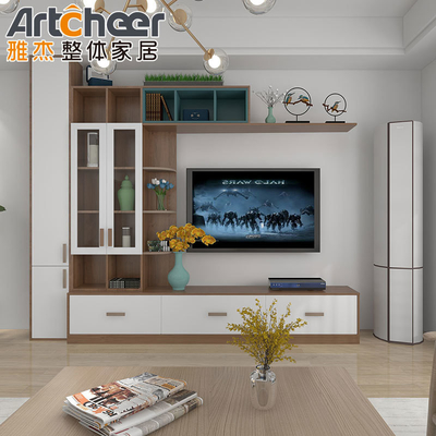 comprare Home Arredamento TV a LED semplice Armadio a muro con porte scorrevoli in Indonesia fabbricazione online