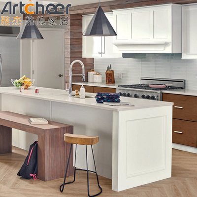 Modulare RTA Dimensioni personalizzate Disegno semplice moderno Arredamento da cucina in lacca
