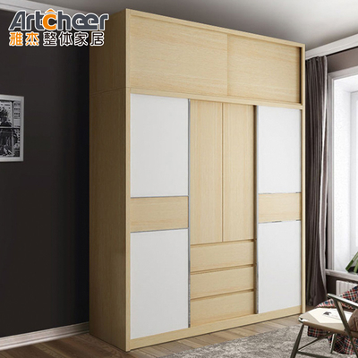 Personalizza il design di lusso porta scorrevole armadio organizzatore sistemi per moderne case eleganti