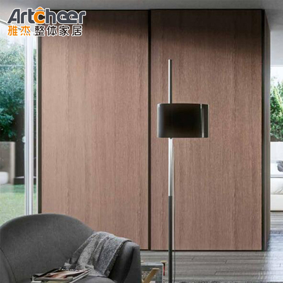 NO Piegato Moderno Sensore Scorrevole Porta in Legno Scorrevole Vetro Armadio Per Arredamento In Camera Da Letto