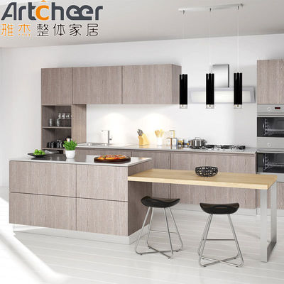 Modulare scaffale aperta Materiale di porta in compensato Armadi da cucina Arredamento per hotel Appartamenti